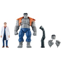 Marvel Legends Gray Hulk und Dr. Bruce Banner Avengers 60th Anniversary Action-Figuren zum Sammeln (15 cm)