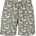 Pattern Swim Short Grün/Weiß XXL