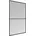 WINDHAGER Insektenschutz EXPERT Rahmen Fenster 120 x 220 cm Anthrazit