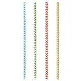 Papstar Trinkhalme Papier Ø 6 mm 1000 St. farbig sortiert