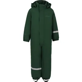 ZigZag Schneeoverall ZIGZAG "Vally", Mädchen, Gr. 98, EURO-Größen, grün (tannengrün), 100% Polyester, lang, Overalls, mit wasser- und winddichter TPU-Membran