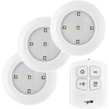 Heitech LED Wandleuchte 3er Pack 4003523 Weiß
