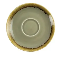Olympia Kiln Untertassen Moos 14cm