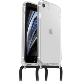 Otterbox React Necklace Hülle für iPhone 7/8/SE 2020/SE 2022, schützende Hülle mit verstellbarer und abnehmbarer Handykette, Getestet nach Militärstandard, Transparent,