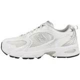 Nb White/Silver Metallic 44