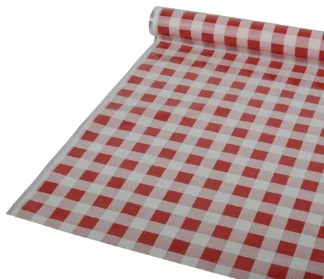 Starpak Tischdecke, Folie 50 m x 80 cm rot 
