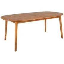 barths Siena Ausziehtisch 180-240 x 100 x 75 cm Braun