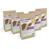 Vita2You Chia Samen - Salvia Hispanica - 5 x 1kg Zippbeutel - 5er Pack (5000g)