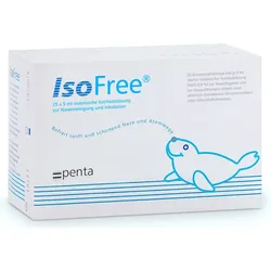 IsoFree Isotonische Kochsalzlösung zum Nasenspülen +Inhalieren EDP 25X5 ml Einzeldosispipetten
