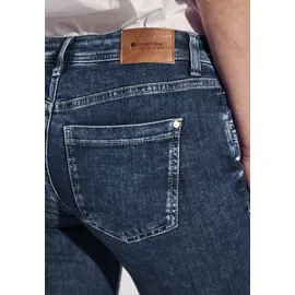 STREET ONE 7/8-Jeans im Five-Pocket Style Gr. 32 Länge 26, Dark Blue washed, / 26L