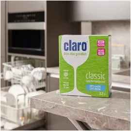 Claro Geschirrspülpulver Öko Classic 2,7 kg