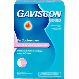 RECKITT GAVISCON Liquid 500 mg/267 mg/160 mg Susp.z.Einn. 240 ml
