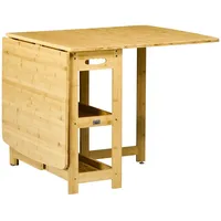 Homcom Klapptisch 149,5 x 73,5 x 80 cm beige