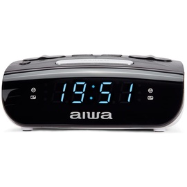 Aiwa CR-15 Alarm Clock Digital Alarm Clock Black