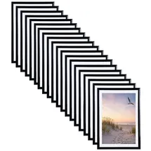 Ideal Trend Bilderrahmen Set schwarz 21x29,7 cm 20 St.