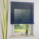 LIEDECO Aluminium-Jalousie 60 x 130 cm Blau