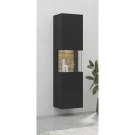 Home Affaire Vitrine Ava 35,7 x 29,5 x 140 cm Braun