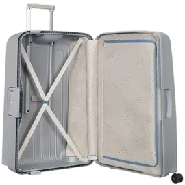 Samsonite S'Cure 4-Rollen 81 cm / 138 l silver