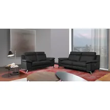 Calia Italia 2-Sitzer CALIA ITALIA "Roby italienisches Designsofa mit exzellentem Sitzkomfort", grau (grigio scuro), B:172cm H:95cm T:96cm, Sofas, mit erstklassigem Lederbezug