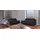 Calia Italia 2-Sitzer CALIA ITALIA "Roby italienisches Designsofa mit exzellentem Sitzkomfort", grau (grigio scuro), B:172cm H:95cm T:96cm, Sofas, mit erstklassigem Lederbezug