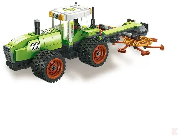 Jie Star 59226 Traktor mit Graswender
