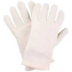 AS Arbeitsschutz Arbeitshandschuhe | 12 Paar Baumwoll-Trikot-Handschuhe | schwere Ausführung | Gr.8