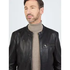 JCC MM21-1-02 Bikerjacke Schwarz 4XL