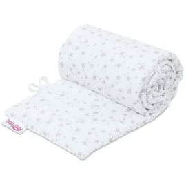babybay Nestchen Maxi, Comfort, Boxspring Stoff Perlgrau