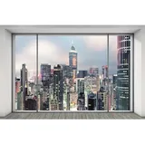 KOMAR Vliestapete Suite 400 x 260 cm 1 St Grau