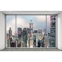 KOMAR Vliestapete Suite 400 x 260 cm 1 St Grau