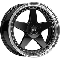 TEC Speedwheels GT EVO-R 8,5x20 ET45 5x112 72,5, schwarz-glanz-hornpoliert