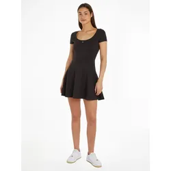 Blusenkleid »TJW SS FIT & FLARE DRESS EXT«, Gr. 6XL (52) - N-Gr, Black, , 36256262-6XL N-Gr