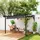 Outsunny Pergola 297 x 297 x 230 cm dunkelgrau