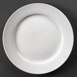 Olympia Linear Teller mit breitem Rand 25cm