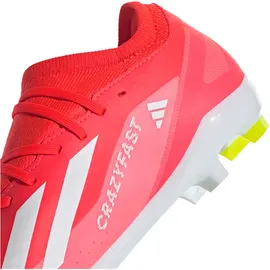 adidas X Crazyfast League FG Herren - rot/weiß-42 2/3