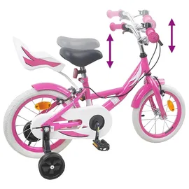 vidaXL Kinderfahrrad 16 Zoll Farbe rosa