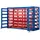 RR Industrietechnik Kassetten Schubfachregal RKS, 6420x955x2200mm 6 Etagen