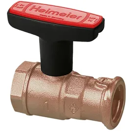 HEIMEIER Globo P-S Pumpenkugelhahn Rot