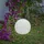 NEW GARDEN Kugelleuchte Solar 60 cm weiß inkl. Dämmerungssensor IP65
