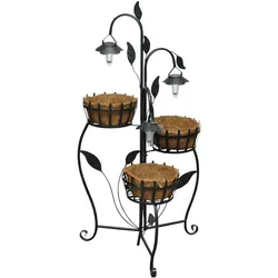 vidaXL Blumenampel mit LED Beleuchtung