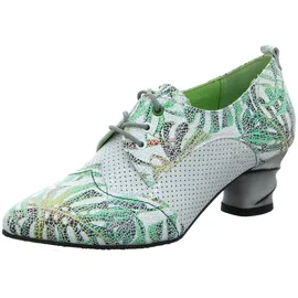 SIMEN Schnürpumps für Damen, grün, | Gr.: 38
