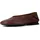 Women Moccasin Ballerina Burgundy 36 EU