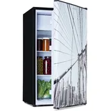 Kühl Gefrierkombination Mini Kühlschrank 79 L Klein Getränkekühlschrank Skincare