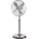 Bodenventilator Silber