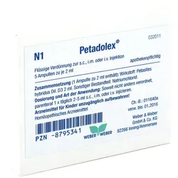 Petadolex Ampullen