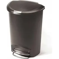 Simplehuman Mülleimer CW1357 grau, 50 Liter