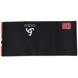 Odlo Unisex Stirnband Competition FAN Warm black - NORWEGIAN flag, -