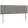 vidaXL Boxspringbett mit Matratze & LED Hellgrau 140x200 cm Samt