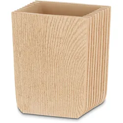 KELA Zahnputzbecher Zahnbürstenhalter KAIU in Holzoptik