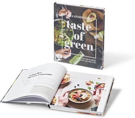 Buch »Taste of Green – vegan & vegetarisch kochen«